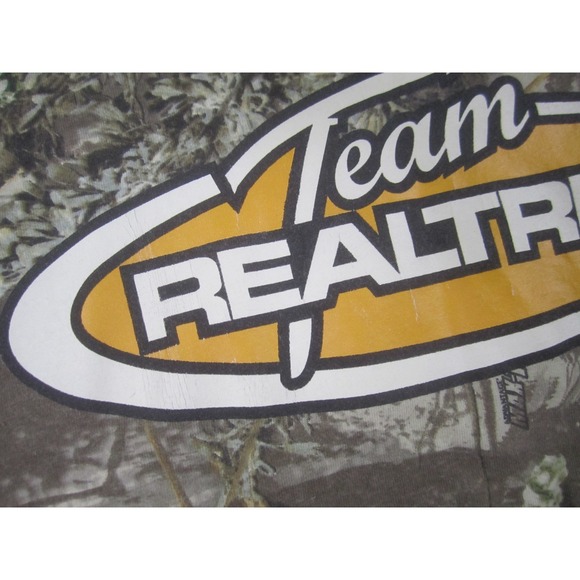Chase Authentic Mens Shirt XL Short Sleeve Team Realtree Graphic Print Camo - Picture 3 of 9